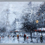 Cuadro rain in paris