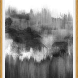 Cuadro Black watercolor brush strokes