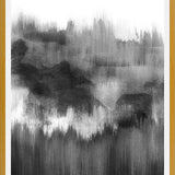 Cuadro Black watercolor brush strokes