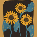 Canvas Sunflowers
