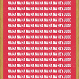 Cuadro The Beatles - Na Na Na, Hey Jude Red