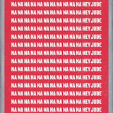 Cuadro The Beatles - Na Na Na, Hey Jude Red