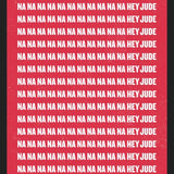 Cuadro The Beatles - Na Na Na, Hey Jude Red