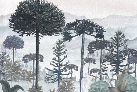 Papel Mural Bosque de araucarias