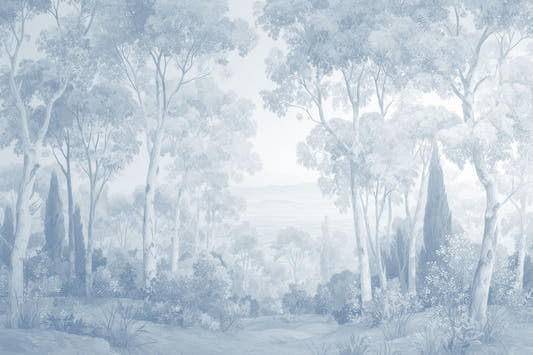 Papel Mural Dosel I Azul