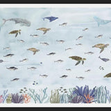 Cuadro Tortugas en el mar