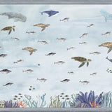 Cuadro Tortugas en el mar