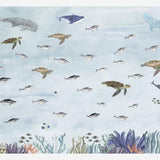 Cuadro Tortugas en el mar