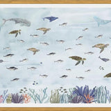 Cuadro Tortugas en el mar