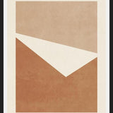 Cuadro GEOMETRIC ART - TERRACOTTA 01