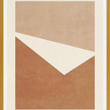 Cuadro GEOMETRIC ART - TERRACOTTA 01