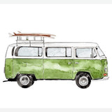 Cuadro Green Mini Van