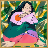 Cuadro Mi lugar en el mundo