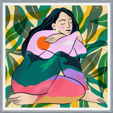 Cuadro Mi lugar en el mundo