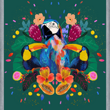 Cuadro Fiesta Tropical