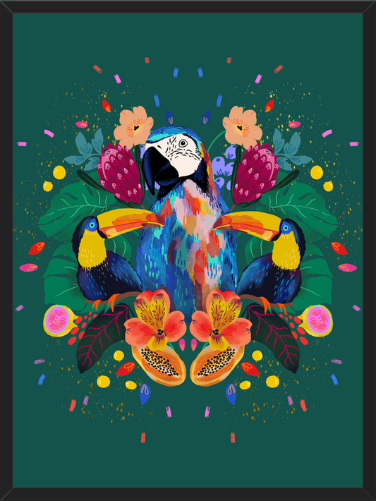 Cuadro Fiesta Tropical