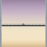 Cuadro El vestido rojo