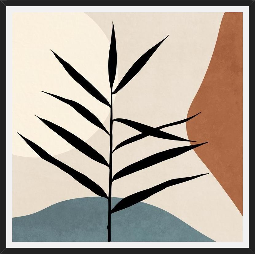 Cuadro Abstract Leaf