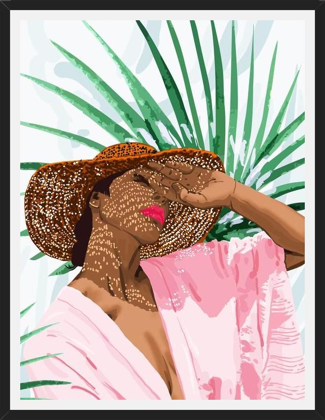 Cuadro Sunshine in My Soul, Black Woman