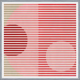 Cuadro Stripes & Circles 1