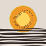 Canvas Modern Abstract Sunset 2