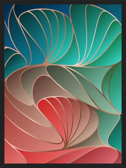 Cuadro Colorful Art Deco I