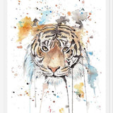 Cuadro Retrato de un Tigre