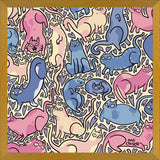 Cuadro Patrón de gatitos