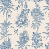 Mantel de Hule Vintage Palms and Monkeys