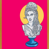 Cuadro Amy Winehouse Estatua