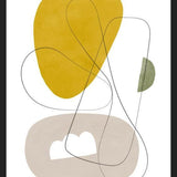 Cuadro Abstraction with gray lines 1