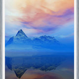 Cuadro Snowy Mountains Sunset 5