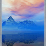 Cuadro Snowy Mountains Sunset 5