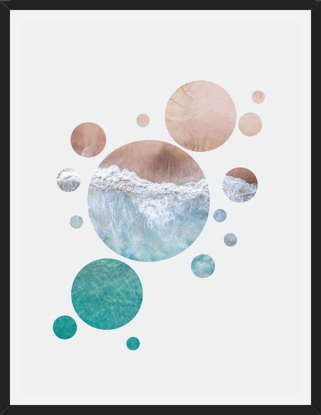 Cuadro Ocean Planets