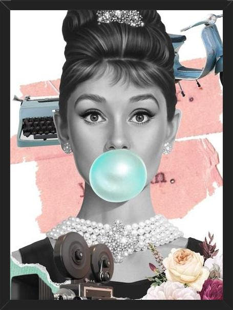 Cuadro Audrey Hepburn