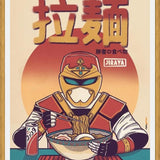 Cuadro Jiraya Eating Ramen