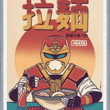 Cuadro Jiraya Eating Ramen
