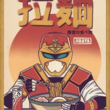 Cuadro Jiraya Eating Ramen
