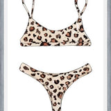 Cuadro Leopard Bikini