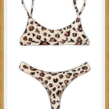 Cuadro Leopard Bikini