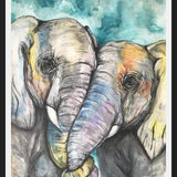 Cuadro Elefantes