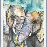 Cuadro Elefantes