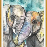 Cuadro Elefantes