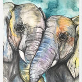 Cuadro Elefantes
