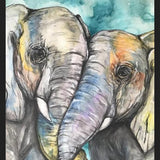 Cuadro Elefantes