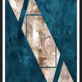 Cuadro Abstracto sobre Geométrico 3