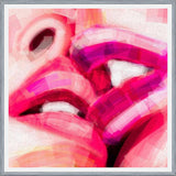 Cuadro Square Kiss