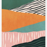 Cuadro Modern irregular Stripes 02