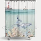 Cortina de Baño Bajo el Mar