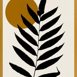 Cuadro Leaf And Sun - 05